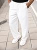 Men's Casual Straight Leg Pants Spring Autumn Loose Wide Leg Floor Length Simple Versatile Cross Border Style_viptrois.com