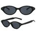 Men's Sunglasses Fashion Small Frame Sunglasses Men's Personality Oval Ins Nerd Sunglasses Women's Rice Nails_viptrois.com