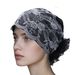 Lace-Embroidered Summer Bun Hat – Fashionable Headscarf With Adjustable Hair Wrap (New Design)_viptrois.com