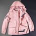 Men's Clothing couple cotton liner jacket solid color workwear coat windproof water multi-functional cold-resistant mountaineering suit_viptrois.com