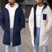 Reversible Color-Block Hooded Parka – Winter-Ready Dual-Layer Coat (S-XXXL, Polyester, Thermal Lining, Streetwear Essential)_viptrois.com