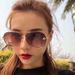 VOOTHOST Classic Brand Designer Pilot Sunglasses Women Men Vintage Driving Small Bee Mirror Sun Glasses For Female With Leather Glasses Case F0118_viptrois.com