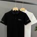 Summer 2025 Stylish And Versatile Embroidered Men's Polo Business Fashion Slim-fitting Short-sleeved Shirt_viptrois.com