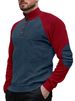 The New Men's Outdoor Sleeved Casual Stand-up Collar Loose Corduroy Long-sleeved Sweatshirt Of The 2025 European Code Spring And Autumn Collection_viptrois.com