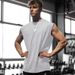 Men's Clothing Summer Fitness Sports Vest Breathable Moisture Absorbent Loose Training Sleeveless Quick Drying Waistcoat Short Sleeved Clothing_viptrois.com