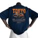 Men's Clothing Retro Racing Suit Short Sleeved T Shirt For Men And Women 2025 Summer Trendy Brand All Match Short Sleeved Hip Hop Street Style_viptrois.com