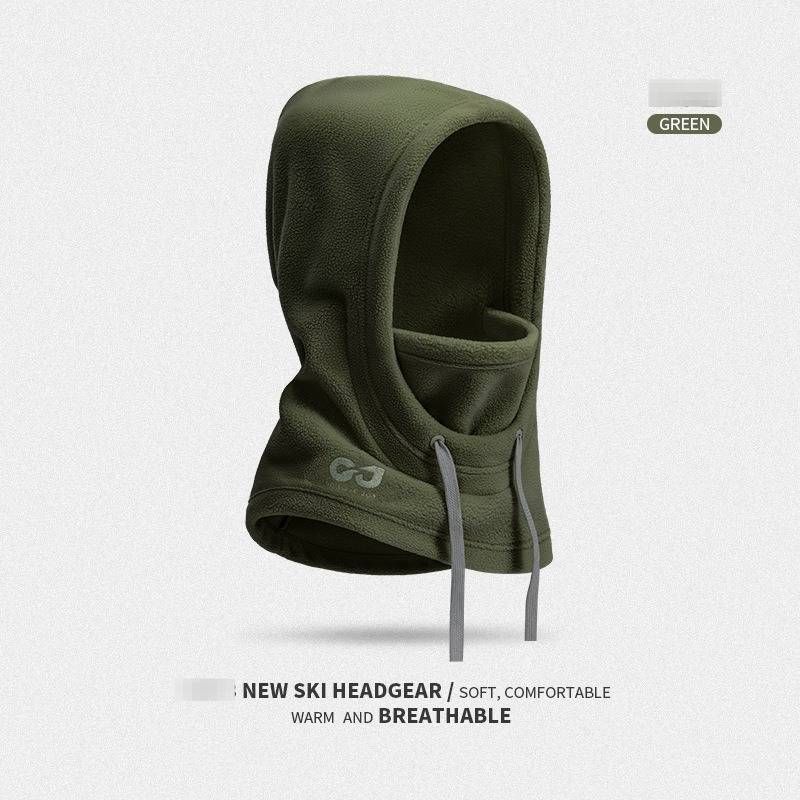 Golovejoy Fleece Ski Mask For Winter - Windproof Neck Gaiter & Face Cover For Snowboarding, Cycling, Outdoor Sports (DMZ96)_viptrois.com