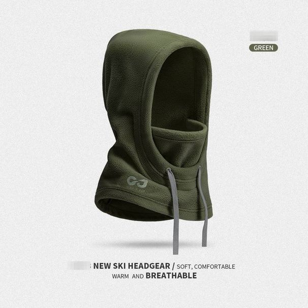 Golovejoy Fleece Ski Mask For Winter - Windproof Neck Gaiter & Face Cover For Snowboarding, Cycling, Outdoor Sports (DMZ96)_viptrois.com