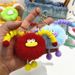 Bag Charm Cartoon Keychain Cute Sausage Mouth Net Red School Bag Pendant Plush Doll Key Chain Pendant Small Gift_viptrois.com