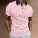 2025d Polo Shirt Men's Button Collar 3D Digital Print Plus Size Sailboat Turn-down Street Short Sleeve_viptrois.com