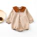 Baby clothes Spring and Autumn baby long-sleeved baby hajacket girls small fragrant style child fashion doll collar bird's nest crawling clothes tide_viptrois.com