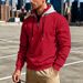 Cross-border American Heavy-duty Velvet Men's Loose Casual Light Luxury Commuter Stand-up Collar Hooded Zipper Long-sleeved Sweater_viptrois.com