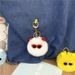 Bag Charm Cartoon Coal Briquette Keychain Cute Ugly Cute Doll Pendant Plush Bag Pendant Car Keychain Accessories Gift_viptrois.com