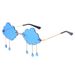 Frameless Cloud Sunglasses - Punk Personality Shades (Funny Party Fashion Glasses)_viptrois.com