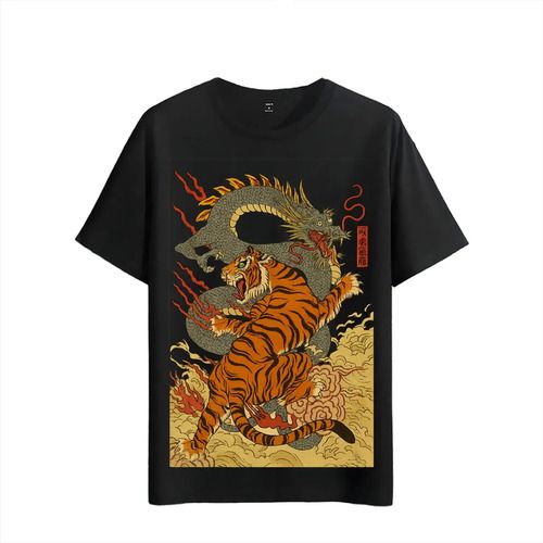 T-shirt Muscle 2026 Freaks Dragon Artistic Style Tiger_viptrois.com