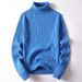 Men's Clothing Sweaters Long Collar Sweaters Slim Lapel Junior High School Integrated Fleece Sweaters For Male Students Medium High Collar_viptrois.com