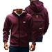 2025 Men's Clothing Letter Printed Hip-Hop Unisex Couple Loose Casual Terry Hoodie_viptrois.com