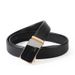 Men's Belts Automatic Buckle Business Casual Light Luxury Trouser Belt Sequined Glass Mirror Alloy Versatile Belt_viptrois.com