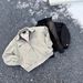 Year Of The Snake Jacket – Deconstructed Patchwork Bomber (M-XXL, Fleece-Lined, Black/Khaki, Streetwear Statement)_viptrois.com