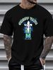 Geoff Tate Queensryche Empire Rare Oop Rock Roll Concert T Shirt Men's Size 2X Versatile Streetwear Casual Slightly Summer Graphic Breathable Soft_viptrois.com