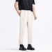 Men's Clothing Men's Small Straight Slightly Loose Trousers Men's Commuting Nine Point Casual Pants_viptrois.com