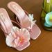 Bohemian Holiday Style Butterfly Orchid Shoe Buckle Sweet Temperament Shoe Flower Travel Photo Hole Shoes Sandals Accessories For Women_viptrois.com