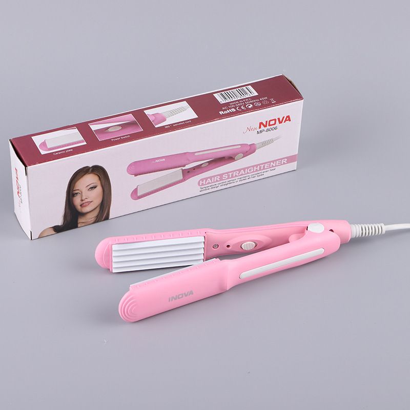 Mini Dry And Wet Corn Perm Electric Clip Straightener Curler Dual-purpose_viptrois.com