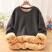 Autumn And Winter New Men's Solid Color Round Neck Lamb Wool Thermal Casual Sweater Men's Jacket_viptrois.com