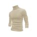 New Solid Color High Neck Cashmere Sweater Slim Fit Pullover Base Knitwear Men's Warm Inner Layer Available_viptrois.com
