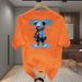 【 Lanya 】 High Quality Casual T-shirt New Pure Cotton Men's Round Neck Trendy Brand Summer Print T_viptrois.com