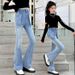 151 Beaded Pocket Diamond Bell Bottoms New Children's Miscellaneous European And American Jeans_viptrois.com