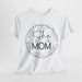 She Is Mom Circle Layout T-Shirt Mens Womens Tees Top | Trendy Mother Tee | Cute Gift Idea For Moms_viptrois.com