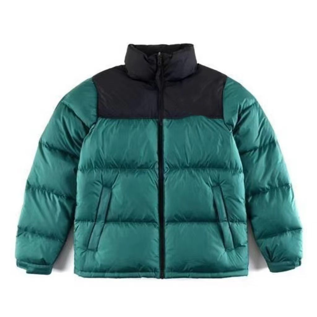 Premium White Duck Down Puffer Jacket For Men Women - 700 Fill Power, Windproof & Water-Resistant, Coat With High Collar, Loose Fit_viptrois.com