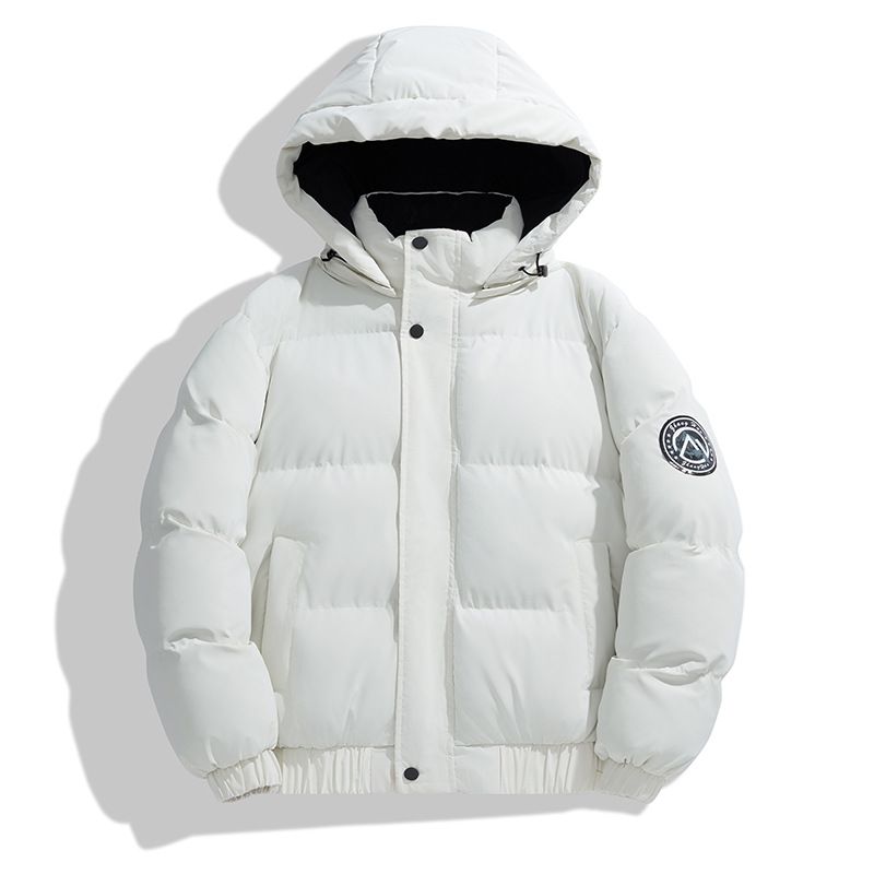 Men’s Streetwear Puffer Jacket – Winter Hooded Quilted Coat With Polyester Fill (L-3XL, Lightweight Warmth, Urban Unisex Style)_viptrois.com