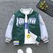 Mother&Kids Boys' Coat Kids' Cartoon jacket Top Big Kids' stylish baseball uniform_viptrois.com