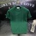 Men's Summer Knitted T-Shirt Striped round Neck Short Sleeve Solid Color Ice Silk Old Fashioned Style Cross Border Factory Wholesale_viptrois.com
