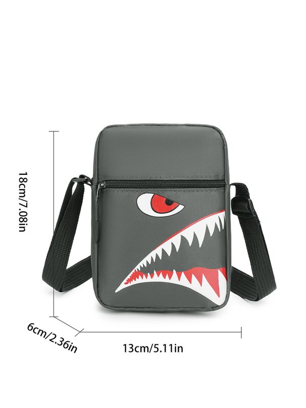 Men's Bags Casual Bags Shoulder Bags Trendy Fashion Messenger Bags Men Cartoon Waterproof Lightweight Boys Messenger Bags_viptrois.com
