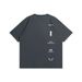 Men's Clothing Street Fashion Print T Shirt Loose Large Size Oversize Ins All Match Pure Cotton Short Sleeve_viptrois.com