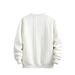 Heavy Jacquard Sweatshirt Men's Autumn And Winter Trendy Brand Thickened Long Sleeved Bottoming Shirt Design Versatile Men's White Clothes_viptrois.com