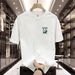 Casual Urban Fashion For Men & Women Panda Graphic Print T-Shirt Oversized Relaxed Fit 100% Cotton Unisex Streetwear_viptrois.com