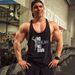 2025 New Basketball Training Muscle Fitness Vest For Men, Sweat-absorbing Sleeveless Bodybuilding I-back Vest_viptrois.com