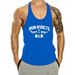 Summer Vest For Men, Loose-fitting Waistcoat, Basketball Trendy Sports Fitness Undershirt, I-shaped Sleeveless T-shirt_viptrois.com