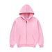 Men's Clothing Sister And Brother Sweatshirt Solid Color Thick Material Pure Color Loose Fleece Zipper Sports Jacket Sweatshirt_viptrois.com