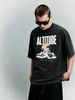 Men's Clothing Light Luxury T Shirt Short Sleeve Mountain Moon Letter Printing Round Neck T-Shirts_viptrois.com