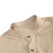 Men's Clothing New Spring And Summer Men's Short Sleeved Shirt Trousers Suit Men's Casual Stand Up Collar Shirt_viptrois.com