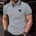 Men's Slim Fit Polo Shirt - Short Sleeve, Breathable Polyester, Stylish & Comfortable For Summer (S-2XL, 20 Colors)_viptrois.com