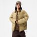 Men's Clothing Men's Wear | Faux Two Piece Plaid Lapel Down Jacket For Men, Winter Short Color Block Warm Couple Trendy Outerwear_viptrois.com
