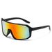 Men's Sports Glasses Fashion Large Frame Colorful Sports Sunglasses Trendy Anti Ultraviolet Mountaineering Goggles Outdoor Cycling Windproof Glasses_viptrois.com