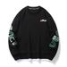 Loom Loom Spring Style Lazy Pullover Crew Neck Sweatshirt For Men Ins Trend European And American High Street Fashion Loose Plus_viptrois.com
