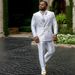Men’s Clothing 2Pcs/Set Suit Men's Suit Version Slim Fit Business Groomsmen Casual Suit_viptrois.com